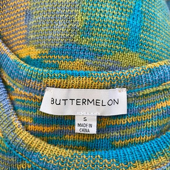 Blue and Yellow Dress - Picture 5 of 5